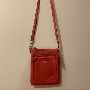Coach crossbody bag in coral
